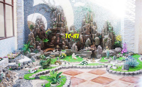 Thiết kế, thi công Tiểu cảnh sân vườn tại TP Vinh Nghệ An