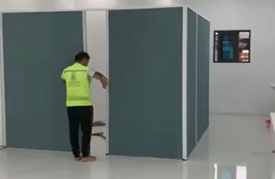 Vách rèm tổ ong ngăn lạnh điều hòa Hà Tĩnh
